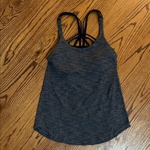 Lululemon Gray Women's Strappy Top